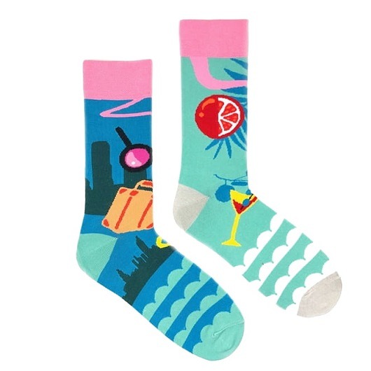 Skarpety flaming FUNNY SOCKS EsteraShop