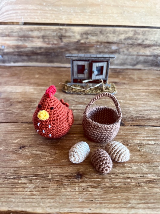 ozdoby wielkanocne Zestaw "Kurze Skarby"