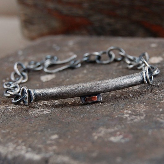 bransoletki wire wrapping srebro, złoto ...