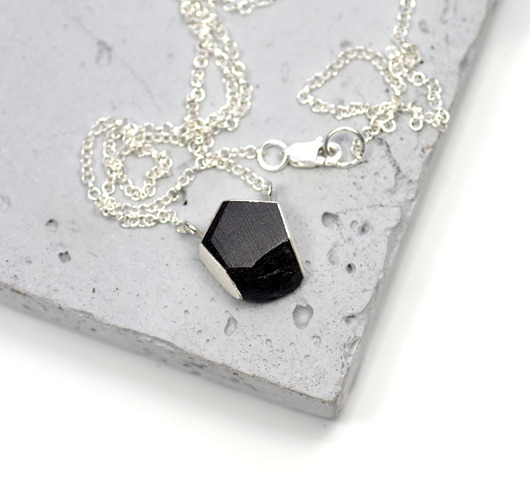 wisiory karbON Naszyjnik/ Biżuteria z Węgla
