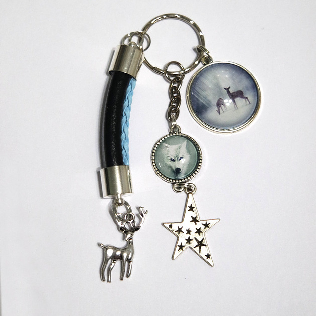 breloki Breloczek - Sarenki, wilk, gwiazdka