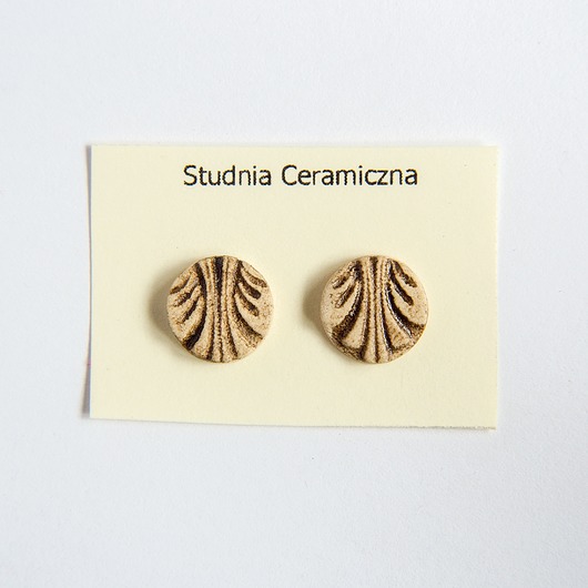 kolczyki ceramiczne Kolczyki ceramiczne  10mm