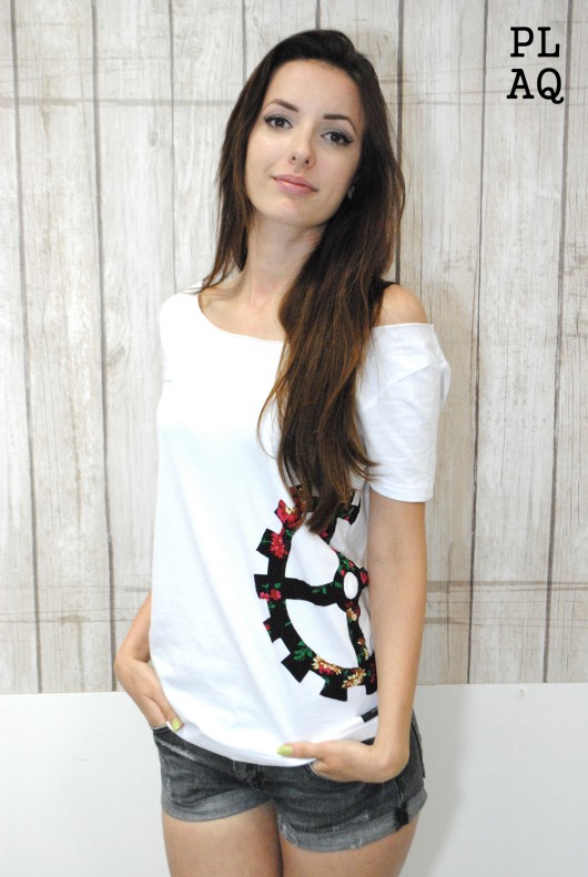 T-shirt Silesia2 White r.M polaquito