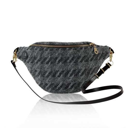Houndstooth Gray: nerka na pasku anacomito