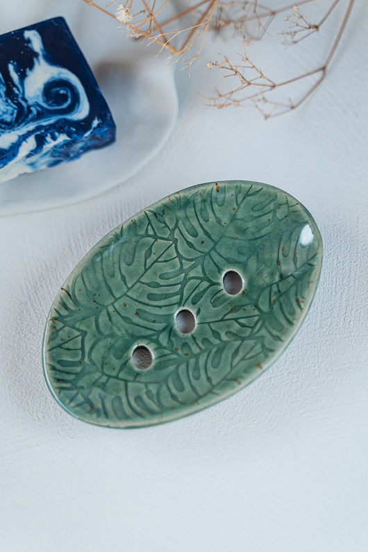 mydelniczki Mydelniczka ceramiczna MONSTERa