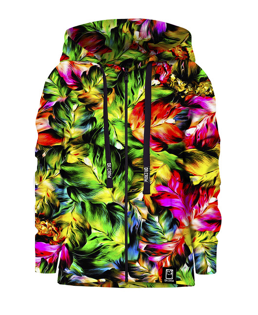 bluzy dla dziewczynki Bluza Zamek Dziewczynka DR.CROW Jungle Leaves