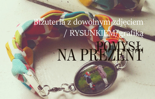 Bransoletka z włsany zdjęciem DWUKROOPEK