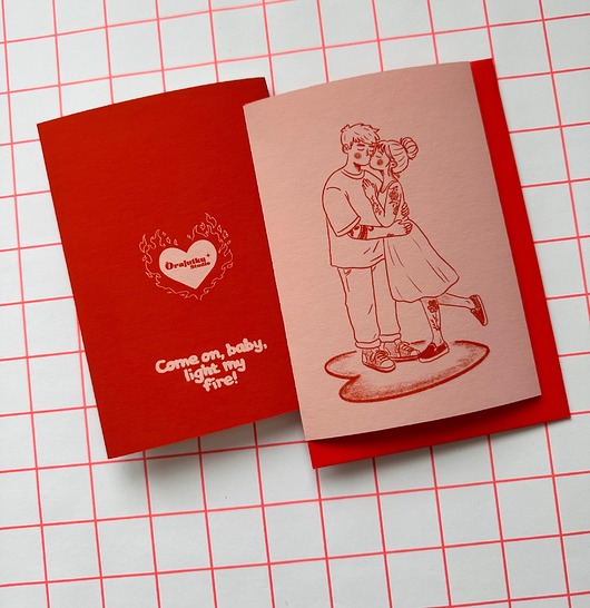 kartki okolicznościowe - wydruki Kartka składana Fire