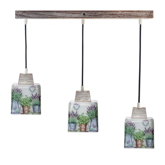 Lampa wisząca SONOMA LAWENDOWY OGRÓD 3L Home Design