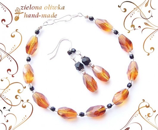 Honey Love - z kolekcji Cristal Moods zielona oliwka