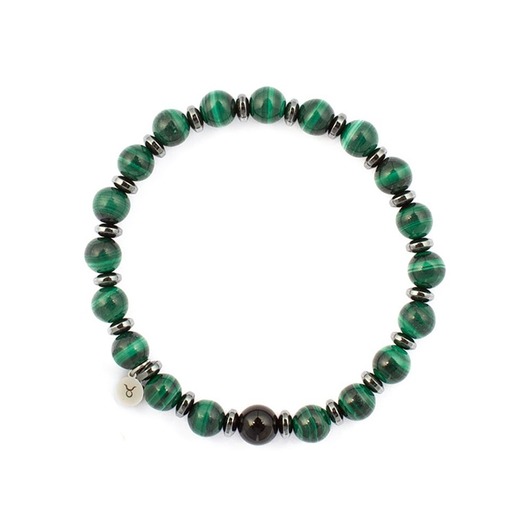 biżuteria męska Męska bransoletka zodiakalna - Byk