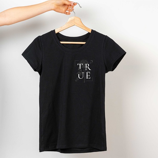 t-shirty męskie Koszulka  z nadrukiem True love
