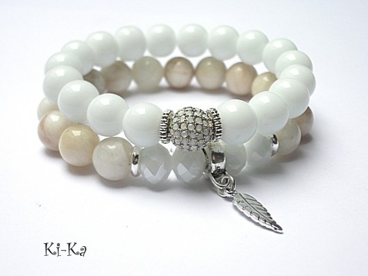 White and ecru - duo /07-2014/ KiKa pracownia