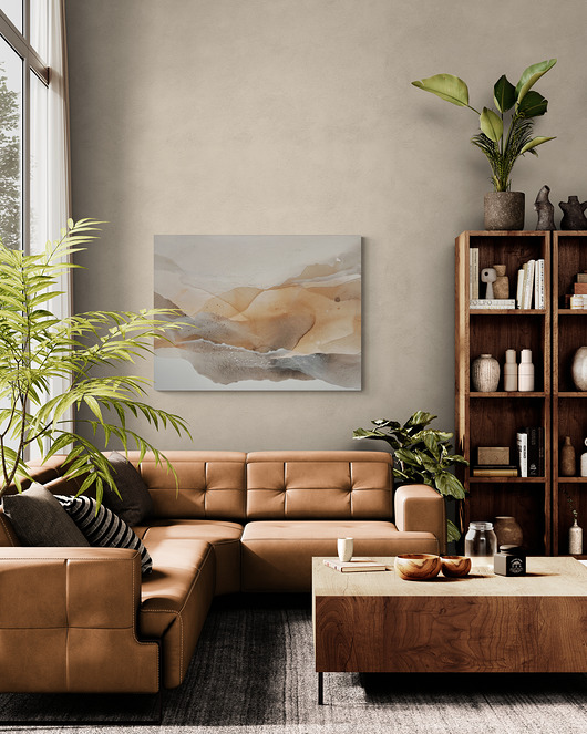 obrazy Obraz abstrakcyjny na płótnie Relacja 