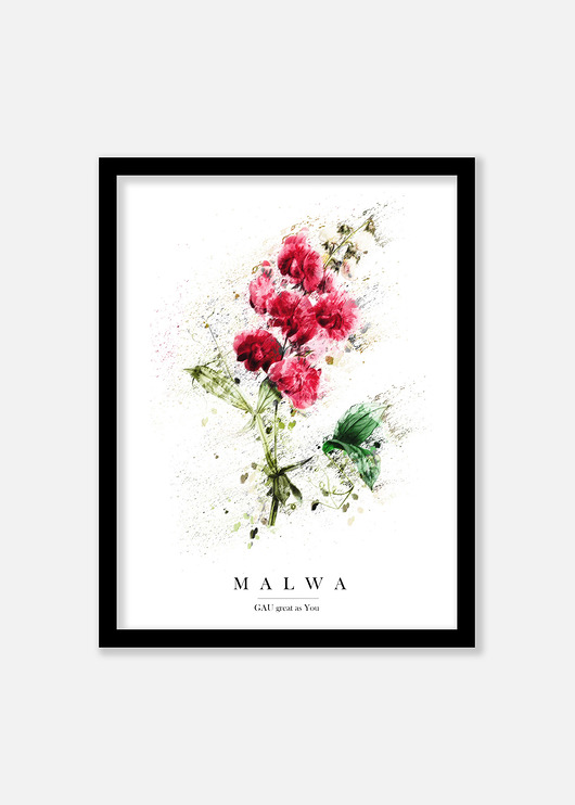 MALWA Plakat GAU Home
