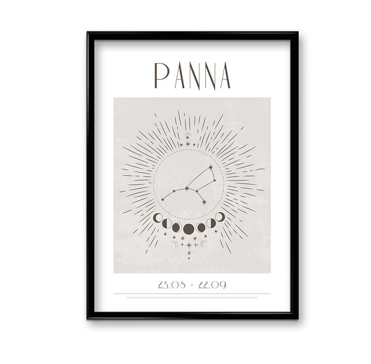 plakaty Plakat Panna Boho