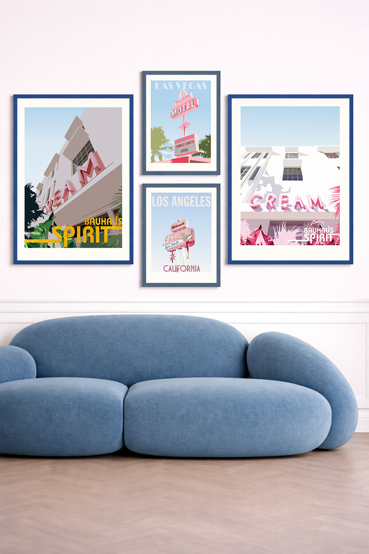 plakaty Plakaty pakiet 4  sztuki