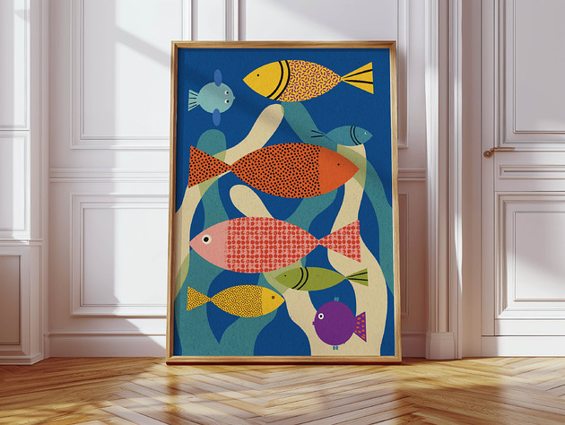plakaty Plakat Ryby