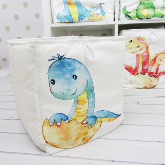 pojemniki na zabawki Pojemnik na zabawki z Dinozaurem