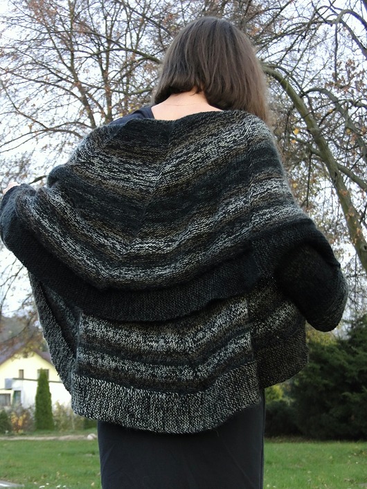 melanż w kole agat handmade