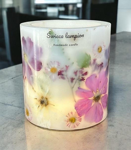 świeczniki i świece Lampion Botaniczny -Zwiewne Kosmosy