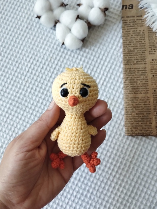 misie i maskotki Mini kurczaczek, kurka, kurczak