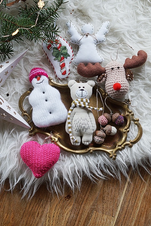 ozdoby choinkowe Zestaw ozdób No.17