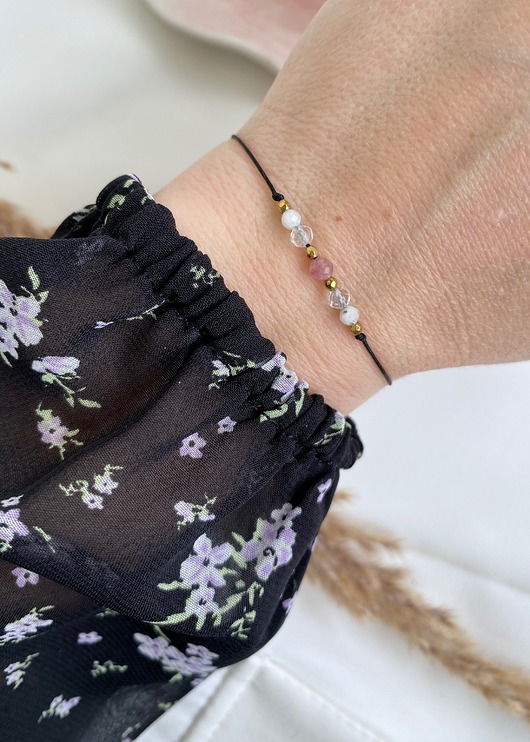 bransoletki z kamieni naturalnych Bransoletka znak zodiaku RAK