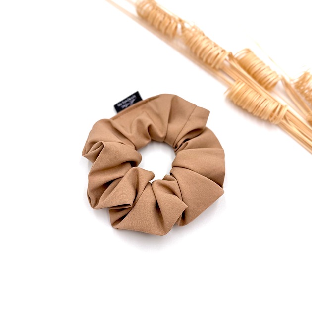 gumki do włosów Scrunchie/frotka Beżowa