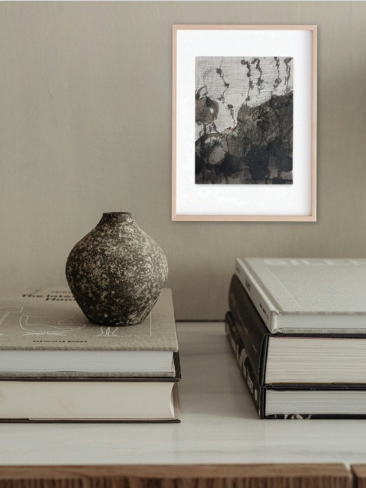 grafiki i ilustracje Abstrakcja nr 05 kolekcja Ogród Eden, oryginał