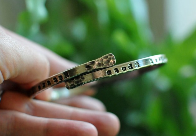 Srebrna personalizowana bransoletka MARIAELA