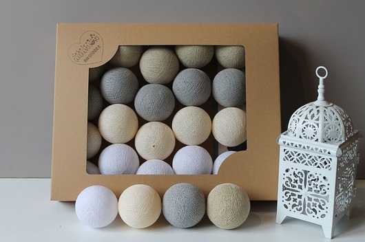Cotton Balls Shiny Sand 20 szt. MIA home