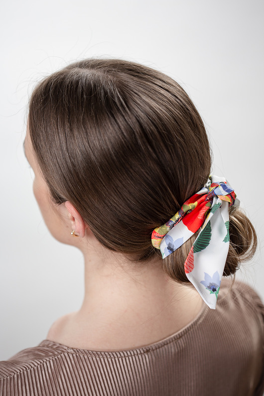 do włosów różne Szarfa do włosów satyna