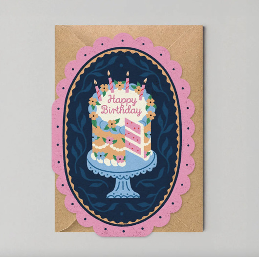 kartki okolicznościowe - wydruki Kartka Happy Birthday Tort