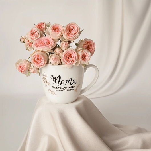 kubki Kubek 300ml  Mama-nieskończona miłość, cierpliwość i supermoc