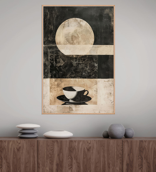 plakaty Geometria natury - Plakat, druk - Minimalizm, Boho, Loft #112