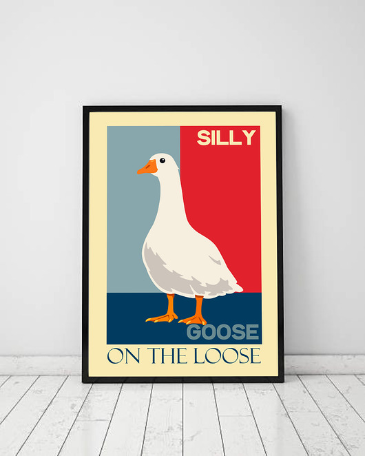 plakaty Plakat Silly Goose