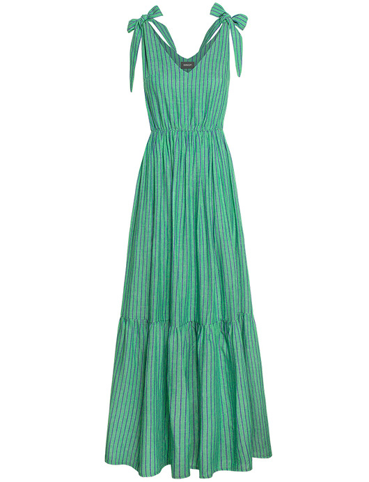 Sukienka HUNNY BUNNY maxi zielony COCOON
