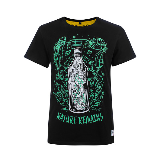 T - shirt "Nature Remains" Raw Wear