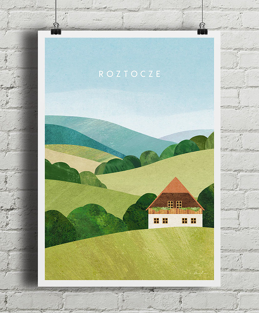 plakaty Plakat Roztocze - Zielona Kraina