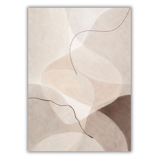 plakaty Plakat White abstract