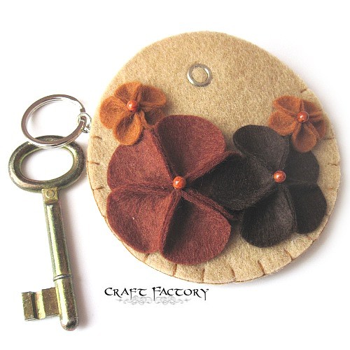 Popping Chocolate Bisquit - etui na klucze Craft Factory