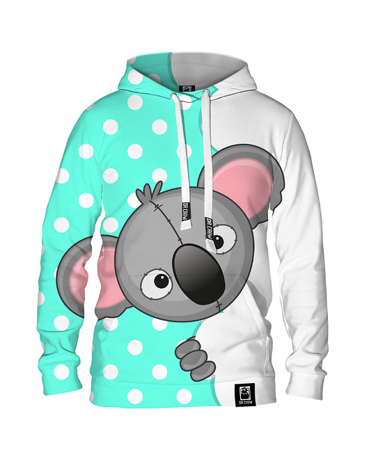 bluza z kapturem damska Damska Bluza z kapturem DR.CROW Coala