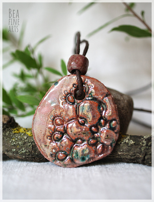 wisiory Wisiorek ceramiczny LACE