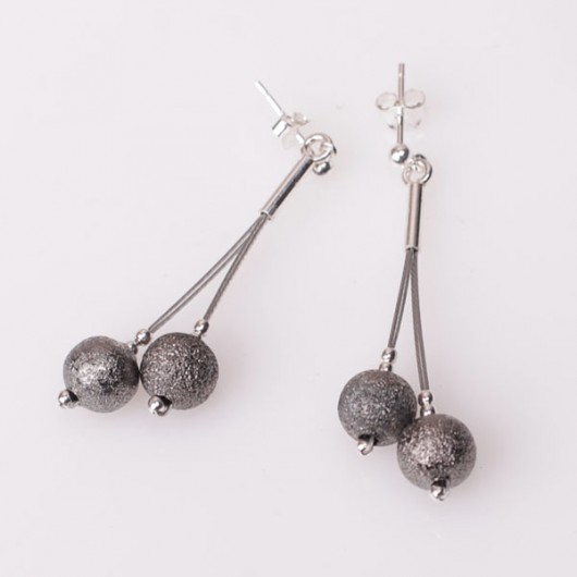 Kolczyki Silver Mitsu
