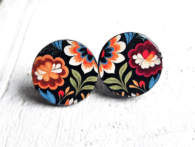 kolczyki - inne Wkrętki Kwiatki