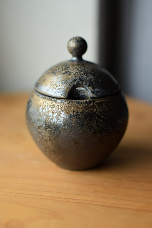 cukiernice Cukiernica ceramiczna Ciemne Srebro i Złoto