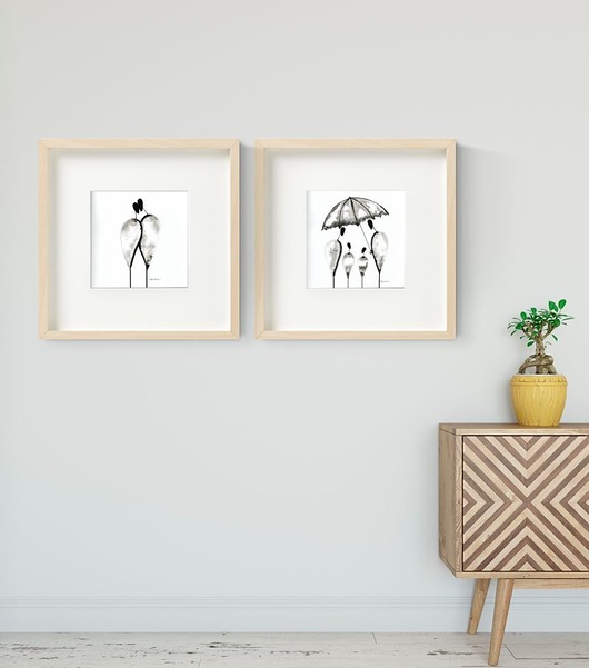  zestaw 2 obrazów - ZAMÓWIENIE Krystyna Siwek Art