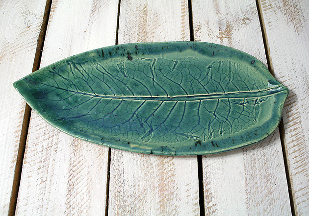 patera - LIŚĆ - zielony Studio Mini Forma