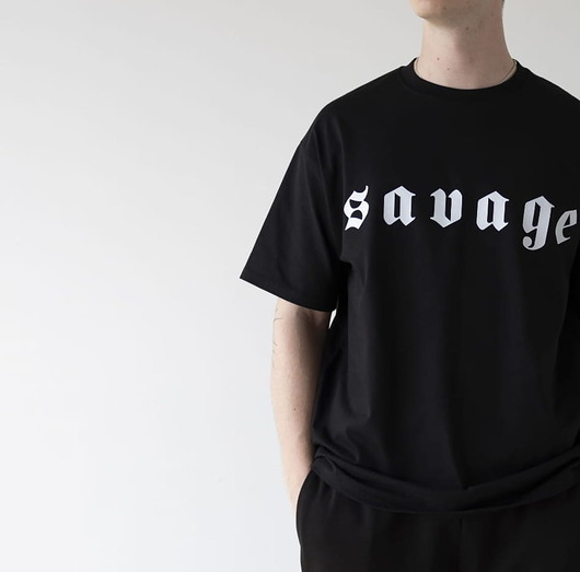 t-shirty męskie T-Shirt Oversize FLOW Black (z nadrukiem)